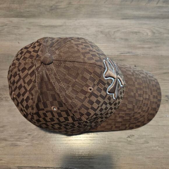 Vintage Notre Dame Fitted Hat Cap 7 1/4 Brown 90s Fighting Irish Retro Neutral - Picture 6 of 8